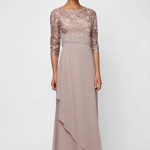 Alex Evenings Rose Maxi 12 P New with Tags